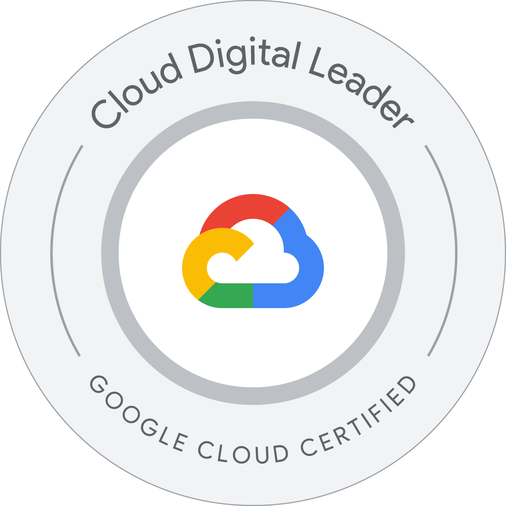 Cloud Digital Leader badge